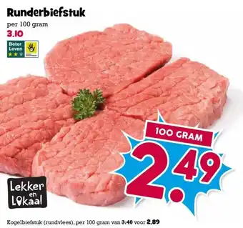 Boon`s Markt Runderbiefstuk aanbieding
