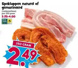 Boon`s Markt Speklappen naturel of gemarineerd aanbieding