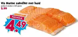 Boon`s Markt Vis Marine zalmfilet met huid aanbieding