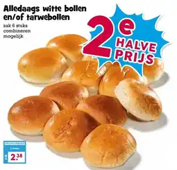 Boon`s Markt Alledaags witte bollen en/of tarwebollen aanbieding