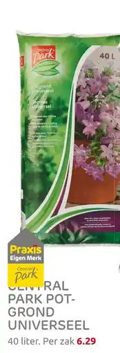 Praxis Central park pot grond universeel aanbieding