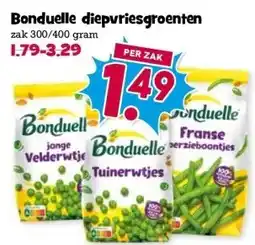 Boon`s Markt Bonduelle diepvriesgroenten aanbieding