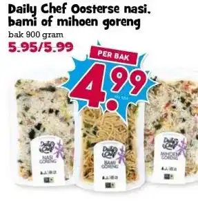 Boon`s Markt Daily Chef Oosterse nasi. bami of mihoen goreng aanbieding