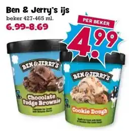 Boon`s Markt Ben & Jerry's ijs aanbieding
