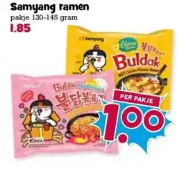 Boon`s Markt Samyang ramen aanbieding