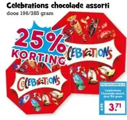 Boon`s Markt Celebrations chocolade assorti aanbieding