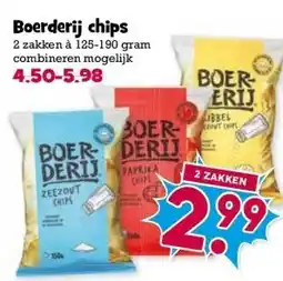 Boon`s Markt Boerderij chips aanbieding