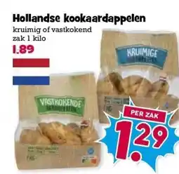 Boon`s Markt Hollandse kookaardappelen aanbieding