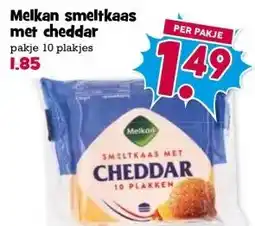 Boon`s Markt Melkan smeltkaas met cheddar aanbieding