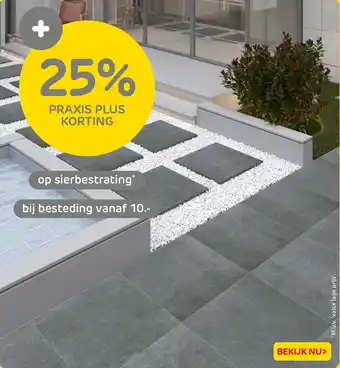 Praxis Op sierbestrating aanbieding