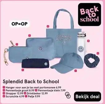 Etos Splendid Back to School aanbieding