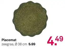 Karwei Placemat zeegras aanbieding