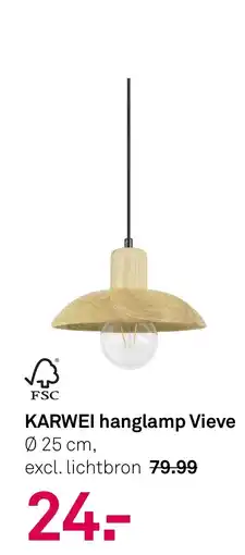 Karwei KARWEI hanglamp Vieve aanbieding