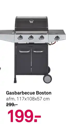 Karwei Gasbarbecue Boston aanbieding