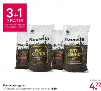 Karwei Fleurella potgrond aanbieding