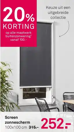 Karwei Screen zonnescherm aanbieding