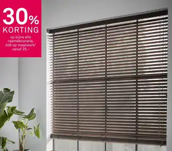 Karwei Op bijna alle raamdecoratie aanbieding