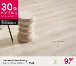 Karwei Laminaat Valley Göteborg aanbieding