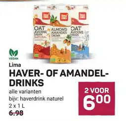Ekoplaza Haver of amandel drinks aanbieding