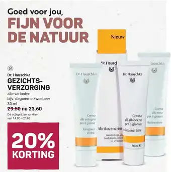 Ekoplaza Dr. hauschka gezichts verzorging aanbieding