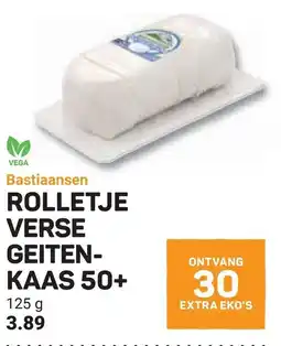 Ekoplaza Rolletje verse geiten kaas 50+ aanbieding
