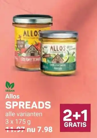 Ekoplaza Allos spreads aanbieding