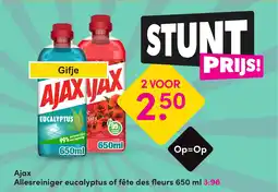 DA Ajax aanbieding