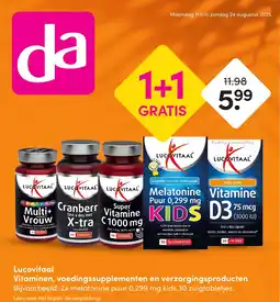 DA Lucovitaal aanbieding