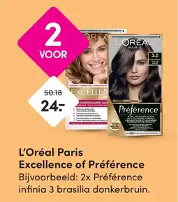 DA L'Oréal Paris Excellence of Préférence aanbieding