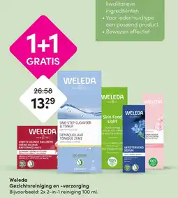 DA Weleda Gezichtsreiniging en verzorging aanbieding
