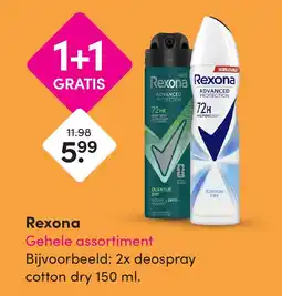 DA Rexona aanbieding
