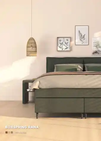 TotaalBED BOXSPRING RANA aanbieding