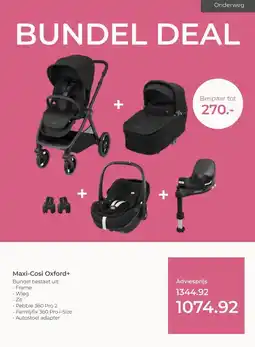 Prenatal Maxi-Cosi Oxford+ aanbieding