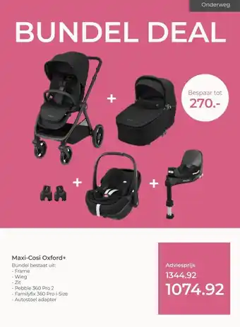 Prenatal Maxi-Cosi Oxford+ aanbieding