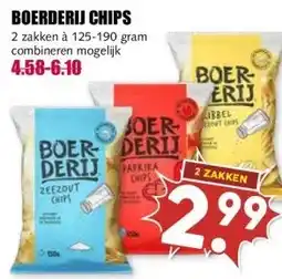 MCD Supermarkt BOERDERIJ CHIPS aanbieding