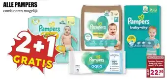 MCD Supermarkt ALLE PAMPERS aanbieding