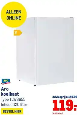 Makro Aro koelkast aanbieding
