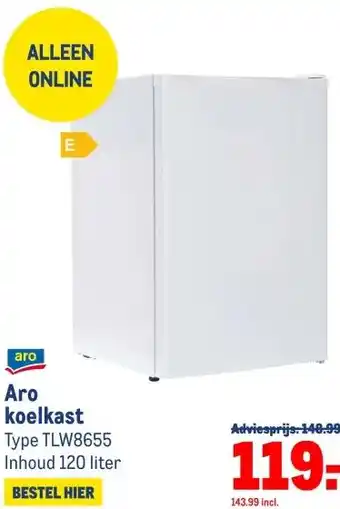 Makro Aro koelkast aanbieding