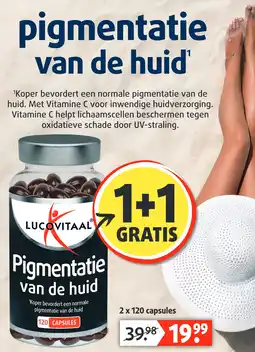 Lucovitaal pigmentatie van de huid aanbieding