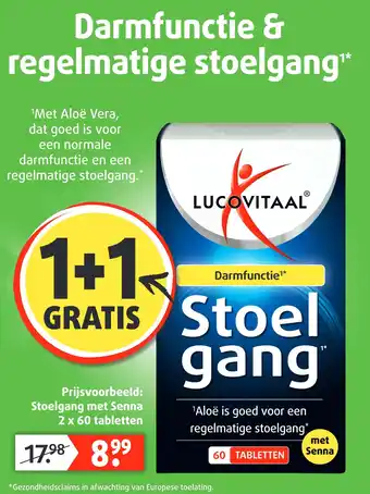 Lucovitaal Darmfunctie & regelmatige stoelgang™* aanbieding