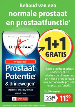 Lucovitaal Prostaat 1* Potentie & Urinewegen aanbieding