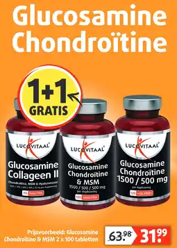 Lucovitaal Glucosamine Chondroitine aanbieding