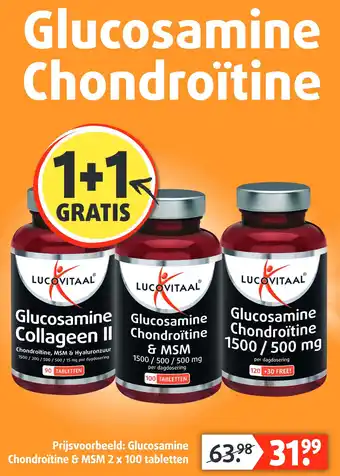 Lucovitaal Glucosamine Chondroitine aanbieding