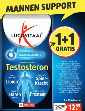 Lucovitaal MANNEN SUPPORT aanbieding