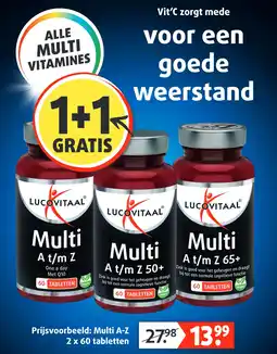 Lucovitaal ALLE MULTI VITAMINES aanbieding