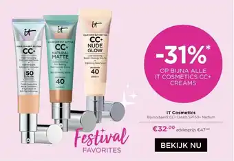 ICI Paris XL IT Cosmetics aanbieding
