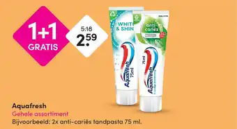 DA Aquafresh aanbieding
