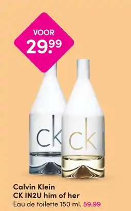 DA Calvin Klein CK IN2U him of her aanbieding