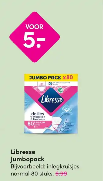 DA Libresse Jumbopack aanbieding