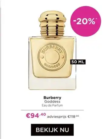 ICI Paris XL Burberry Goddess aanbieding